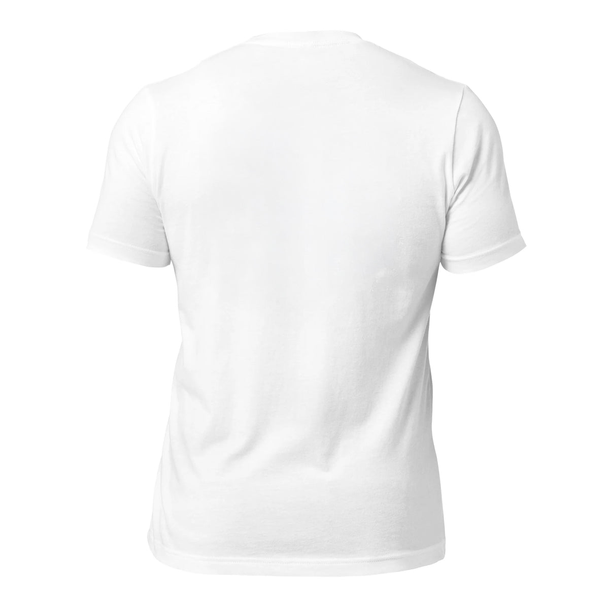Rowdy Locals Minimalist Block White Tee | Unisex T-Shirt