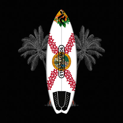 Rowdy Locals Florida State Surfer Tee | Unisex T-Shirt