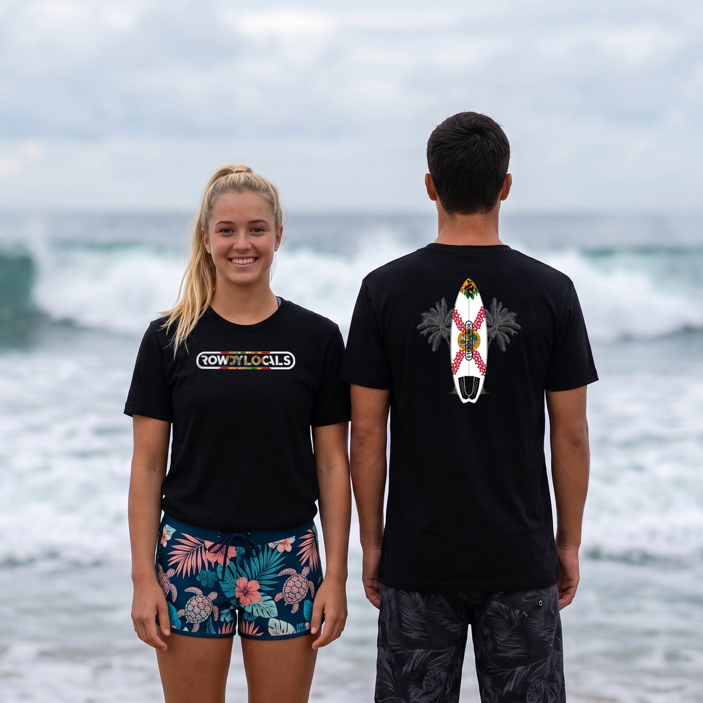Rowdy Locals Florida State Surfer Tee | Unisex T-Shirt