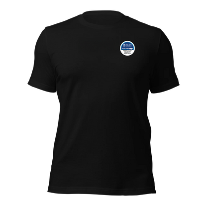 Rowdy Locals Spitting Barrels Black Tee | Unisex T-Shirt