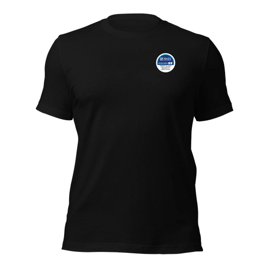 Rowdy Locals Spitting Barrels Black Tee | Unisex T-Shirt
