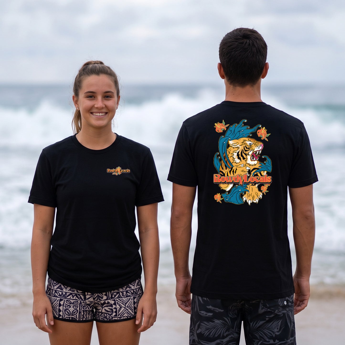 Rowdy Locals Tora Tiger Tee | Unisex T-Shirt