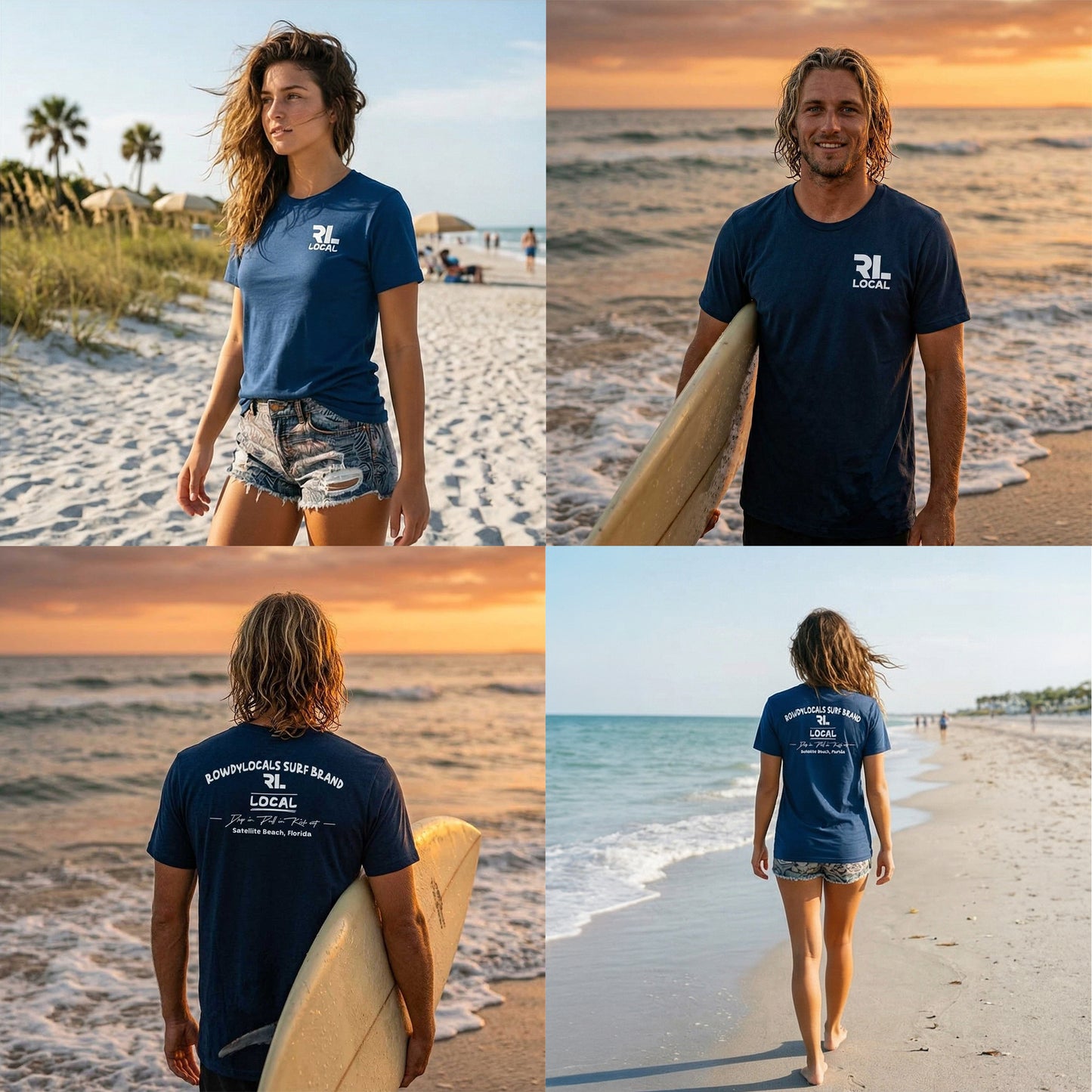 Rowdy Locals Surf Brand Local Tee | Unisex T-Shirt