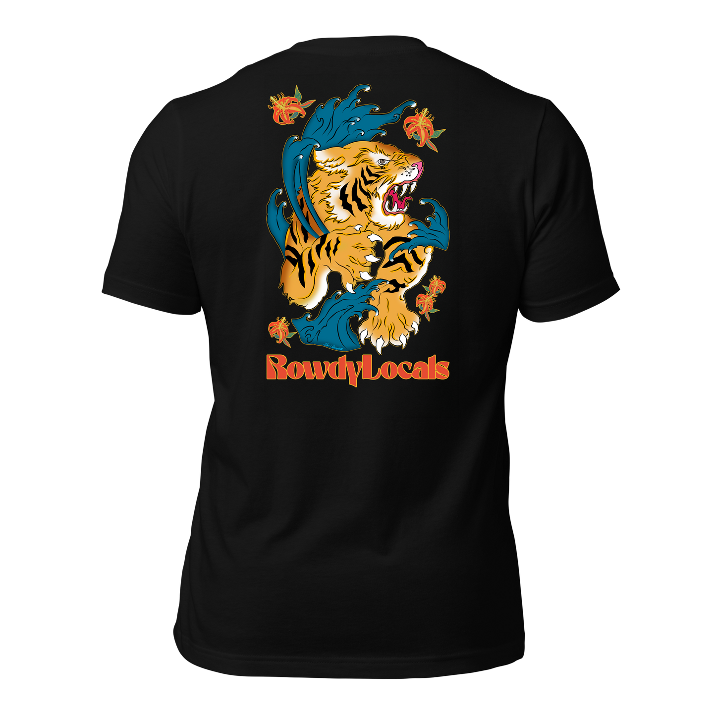 Rowdy Locals Tora Tiger Tee | Unisex T-Shirt