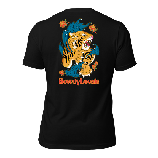 Rowdy Locals Tora Tiger Tee | Unisex T-Shirt