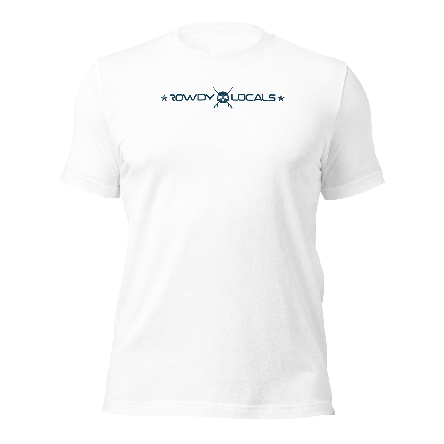 Rowdy Locals Skull and Surf Cross | Unisex T-Shirt
